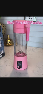 Portable Blender Mini Blender for Shakes and Smoothies Rechargeable USB 380Ml Traveling Fruit Juicer Cup with 6 Blades