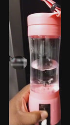 Portable Blender Mini Blender for Shakes and Smoothies Rechargeable USB 380Ml Traveling Fruit Juicer Cup with 6 Blades